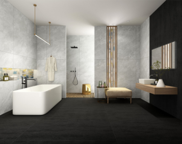 pp电子游戏陶瓷大板卫生间效果图