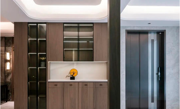 pp电子游戏陶瓷大板柜式效果图